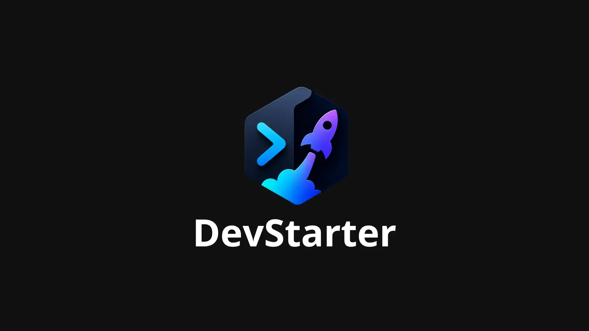 DevStarter screenshot